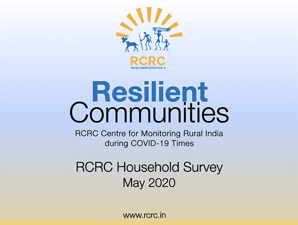 Resilient Communities : RCRC Household Survey Round II July 2020